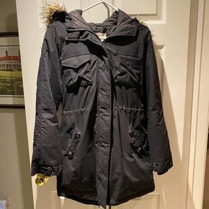 Aritzia Community Black Parka